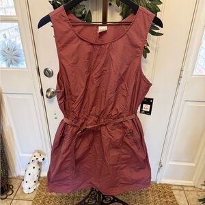 NWT Avia Mauve Active Wear Athleisure Dress L 12-14